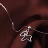 Colar feminino Weihuashi Pingente de diamante do zodíaco Ano da Ovelha feminino Ano auspicioso joias de ovelha atacado