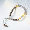 Pulsera Retro Nuevo Ajedrez Nan Chen Xiang Pulsera Puesto Venta en Vivo Suministro Directo Suministro de Fábrica Estilo Nacional Pulsera China
