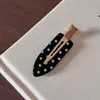 Pin para el Cabello sin Costuras de Lunares para Patillas Laterales y Flequillo, Pin Dulce y Elegante para Maquillaje, Accesorio de Lujo para el Cabello para Mujer