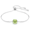 Collar de Cristal Austriaco Shi Jia para Mujer Clásico Color Representativo Mensual 12 Signos del Zodiaco Colgante de Arete Cuadrado Pulsera