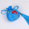 Sachês de Fragrância Criativos Tradicionais Estilo Chinês, Sacos Vazios Atacado, Sachês para Atrações Turísticas, Acessórios Hanfu, Bolsas Redondas de Fragrância com Bênçãos com o Caractere''