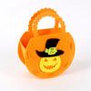 Saco de doces de abóbora Saco de doces de Halloween Saco de doces Saco de presente portátil Balde de abóbora Festival fantasma Adereços de presente para crianças