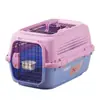 Caixa de transporte para animais de estimação para viagens aéreas, bolsa portátil para gatos e cães para viagens, gaiola de cachorro respirável, cama de cachorro para carro, bolsa de viagem para gatos