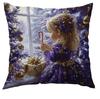 Amazon 2025 Nova Capa de Almofada de Natal Estampada Feriado Sala de Estar Sofá Capa de Almofada Decorativa Capa de Almofada