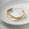 Pulsera de Hoja Estilo Lujo Ligero Coreano, Brazalete de Diseño de Tendencia de Moda Personalizado, Joyería de Mano de Nicho Simple de Gama Alta para Mujeres