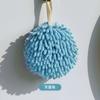 Toalla de Mano de Chenilla Suministros de Cocina Bola de Toalla de Mano Engrosada Baño Absorbente Secado Rápido Colgable Toalla Fábrica