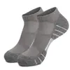 Meias Cano Alto Esportivas Masculinas, Meias Esportivas de Algodão Respiráveis, Meias de Corrida Absorventes de Suor e Antiderrapantes para Esportes ao Ar Livre