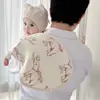 Toalha de baba para bebê classe a tecido de gaze de algodão e bambu babador babador produtos para bebê protetor de ombro para bebê toalha para arrotar com anti-vazamento