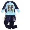 Maiô com proteção solar My World para meninos, de manga comprida e calça comprida, modelo novo para meninos mais velhos, roupa de banho de duas peças de manga curta e short.