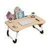 Mesa de Computador Dobrável de Cama Mesa de Estudo Infantil Mesa de Computador Dobrável de Janela Flutuante