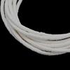 Hoja de cerámica blanda de 3/4/5/6 mm cuentas de cuentas accesorios para pulsera DIY espaciador junta material de cuenta plana