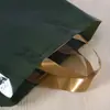 Bolsas de embalaje para ropa al por mayor, bolsas de mano de plástico de color liso, bolsas de compras para regalos de Año Nuevo, logo personalizado