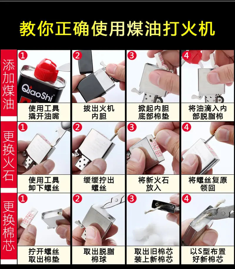 煤油操作图