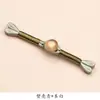 Botones planos hechos a mano con forma de cola de golondrina, estilo chino tradicional Hanfu, ropa de las dinastías Ming y Song, botones decorativos retro