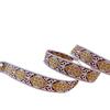 Cinta de jacquard étnico bordado multiestilo de 1.5 cm-1.6 cm accesorios para el cabello tocado con embalaje de caja de regalo cinturón