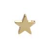 Venta Directa Transfronteriza Hecho a Mano DIY Chapado en Oro Real Pulsera de Estrella de Cinco Puntas Espaciador de Perlas Accesorios de Joyería Fábrica de Origen Lote