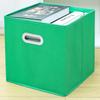 Caja de almacenamiento descubierta transfronteriza caja de almacenamiento de tela caja de almacenamiento cuadrada para armario ropa juguete caja plegable para acabado venta al por mayor
