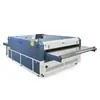 Máquina Automática de Pegado Ropa de Cuero Tela Calentamiento Continuo Laminado Grande Transferencia de Calor Pegado Máquina de Entretela