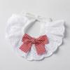 Toalla de Saliva, Babero de Gato, Accesorios para Mascotas, Bufanda para Mascotas, Collar, Campana, Lazo de Perro, Tamaño Grande, Mediano y Pequeño