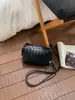Bolso de Almohada Tejido de Moda Tendencia para Mujer, Bolso de Hombro Versátil Simple Estilo Coreano Primavera 202, Bolso Cruzado Casual de Nicho