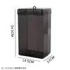 Cubierta de Lluvia para Cargador de Vehículo Eléctrico, Caja Impermeable Universal para Bicicleta Eléctrica, Caja de Almacenamiento de Carga Anti-Fugas para Exteriores, a Prueba de Polvo