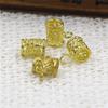 Acessórios para joias DIY pendentes de pulseira de cobre fundido 9*11mm