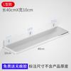 Estante de acrílico transparente en forma de U, sin perforaciones, para pared, para baño, cocina y exhibición