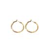 Nuevos Aretes de Ola Brillante de Aguja Plateada Electrochapada 2024 Aretes Elegantes de Lujo Ligero Aretes Simples de Alta Gama para Mujer