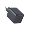 Carregador de celular rápido multi-porta 45W GaN nitreto de gálio certificado KC coreano padrão coreano adequado para Samsung