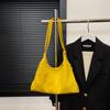 Moda Retrô Simples Bolsa de Axila Grande Capacidade Nova Marca de Nicho Simples Casual Bolsa de Ombro Bolsa Transversal de Alto Valor