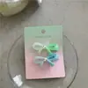 Liquidação de Bons Itens: Presilhas de Cabelo com Laço Estilo Coreano, Presilhas Laterais, Presilhas Geométricas Ovais Bico de Pato, Coleção de Presilhas para Cabelos Soltos e Franjas