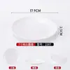 Platos de melamina A5, platos redondos, platos de hueso de plástico, platos de buffet de hotel de dos tonos, platos para servir de restaurante de comida rápida, platos planos, uso comercial