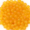 Contas Redondas de Vidro, Contas Soltas, Contas de Vidro Transparentes de Cor Única, Contas de Cristal, Acessórios Semi-Acabados para Joias DIY Atacado