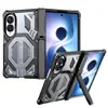 Funda aplicable transfronteriza para teléfono plegable ancho Samsung ZFold8 con soporte de eje central ancho, protección anticaídas de grado militar y atracción magnética