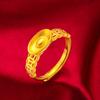 Joyería Oro arena de Vietnam pulsera lingote de oro para dama nuevo anillo de oro arena para mujer pulsera al por mayor