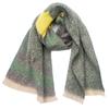Nuevo Comercio Exterior Transfronterizo Otoño e Invierno Europeo y Americano Jacquard de Barba Corta Empalme Estampado Leopardo Bufanda Fabricante Mayorista para Hombres y Mujeres