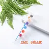 Abanico de papel en blanco para hacer tú mismo, con dibujos de colores, para pintar, con patrón, de cartón blanco, al por mayor