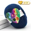 4 Ovillos de Hilo Acrílico para Bebé para Tejer a Mano, Hilo Mediano-Fino para Crochetar Zapatillas, Kit de Materiales de Hilo Acrílico para Crochet de Muñecas