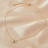 Collar de Mariposa Incoloro de Acero de Titanio para Mujer, Cadena de Clavícula Nicho de Lujo Ligero, Estilo Frío Elegante, Joyería Simple de Celebridad de Internet