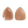 Copo triangular transfronteiriço 8-10CM silicone puro sólido 7 cores borracha látex adesivos maiô biquíni adesivos peitoral anti-impacto