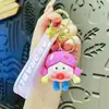 Chaveiro de carro criativo de desenho animado dopamina menina feia pingente fofo engraçado para mochila de casal pequeno presente atacado