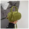 Bolso Retro de Nicho para Mujer 2025 Principios de Otoño Nueva Moda Bolso de Hombro Versátil Bolso Cruzado Simple Bolso de Bowling