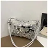 Linda Bolsa Transversal de Um Ombro, Design Exclusivo, Bolsa Personalizada para Mulheres, Novo Estilo 2024, Bolsa de Braço da Moda com Lantejoulas