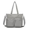 Bolsa Tote Casual de Tela de Nailon de Gran Capacidad, Bolso de Hombro Único para Axila, Bolso de Mano, Estilo Japonés y Coreano, Moderno, Multifuncional, Bandolera