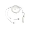 Auriculares con Cable Semi-In-Ear de Dos en Uno con Control en Línea, Decodificación Digital, Interfaz de Enchufe Directo Universal de 3.5 mm a Tipo-C