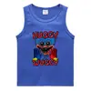 Chal de Verano para Niños 2026 Estilo Coreano Algodón Casual Camiseta Interior Absorbente de Sudor Ropa Exterior Deportiva Sudadera sin Mangas para Niños