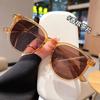 Nuevas gafas de sol de moda Qianai para mujer en línea, gafas rojas a prueba de sol, gafas de sol retro a prueba de rayos UV de moda para hombres.