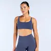 Sutiã Esportivo Feminino DFYNE com Lindo Design nas Costas, à Prova de Impacto, Bojos Removíveis, Roupa Íntima para Yoga, Top Fitness para Pilates