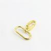 Acessórios de hardware para bagagem, alça de bolsa, fivela de gancho, chaveiro dourado claro, fivela grande de oliva, fivela de cachorro, fivela de conexão
