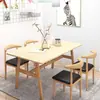 Silla de Comedor con Respaldo, Taburete Minimalista Nórdico para Estudio, Silla de Escritorio para Estudiantes, Habitación de Estudio, Uso Doméstico, Silla de Cuerno de Hierro y Madera Sintética